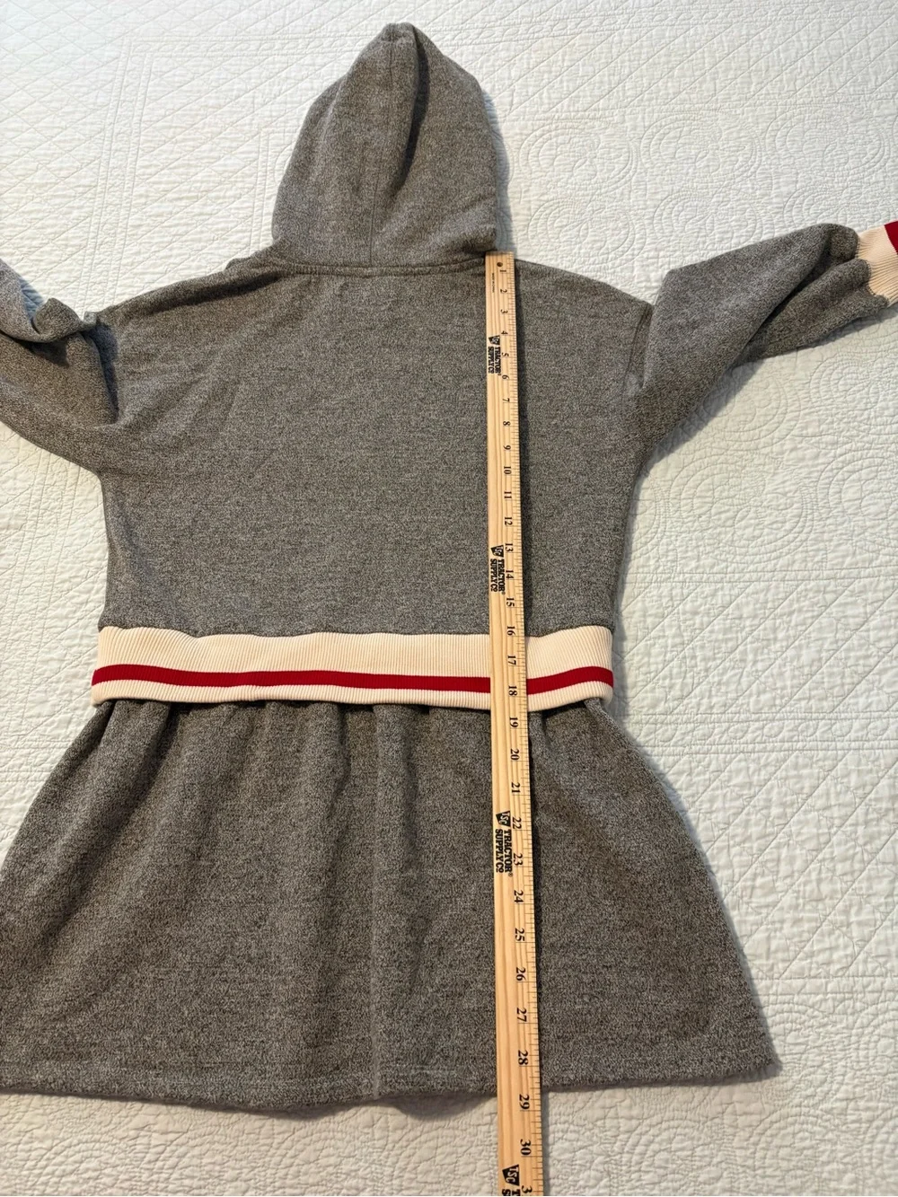 Roots Cabin hooded dress. Size girls large.